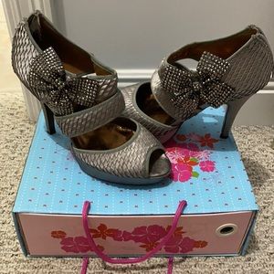 Poetic Justice dress heel zinc size 10